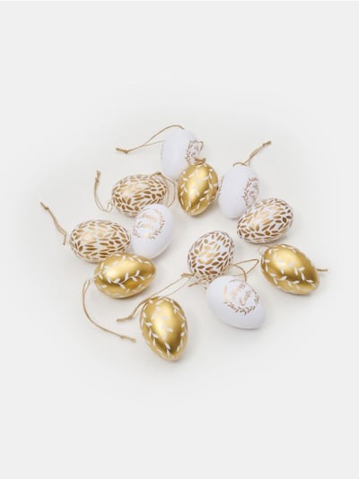 Lihavõtte munakujuliste rippkaunistuste komplekt, 3 tk