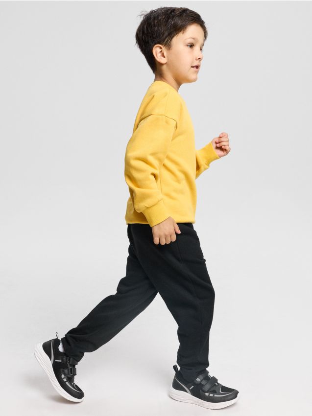 Sinsay - Pantaloni de trening carrot fit - negru
