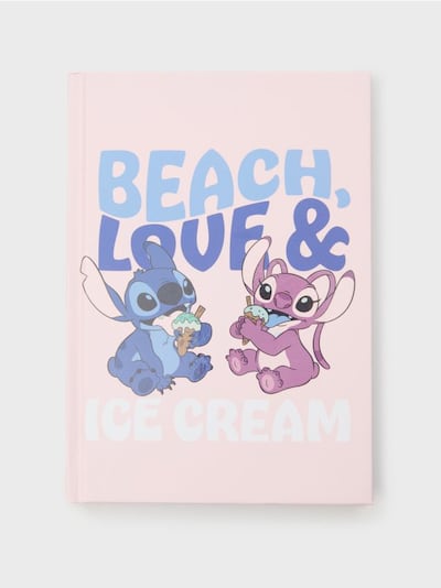 Caiet A5 cu copertă tare Stitch
