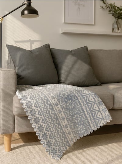 Pătură cu motiv de Crăciun