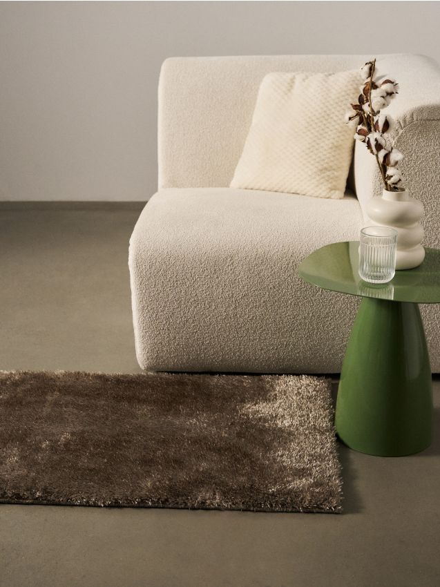 Sinsay - Covor într-o singură culoare - gri deschis