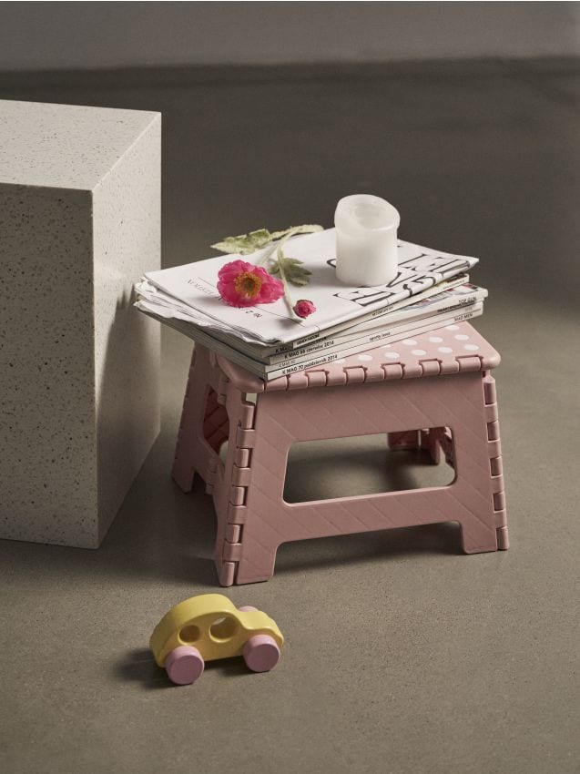 Sinsay - Taburet - roz-pastel