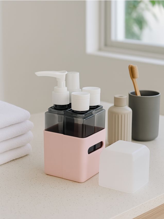 Sinsay - Cestovná sada fľaštičiek - pastelová ružová