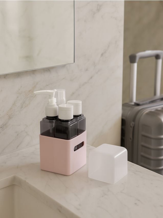 Sinsay - Cestovná sada fľaštičiek - pastelová ružová