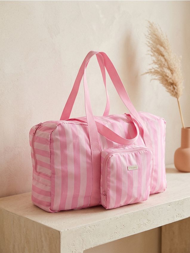 Sinsay - Geantă de voiaj mare care se pliază într-un pouch - multicolor