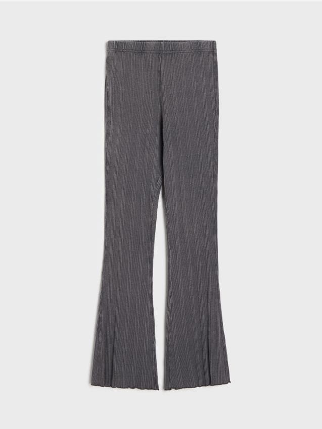 Sinsay - Legginsy flare - szary