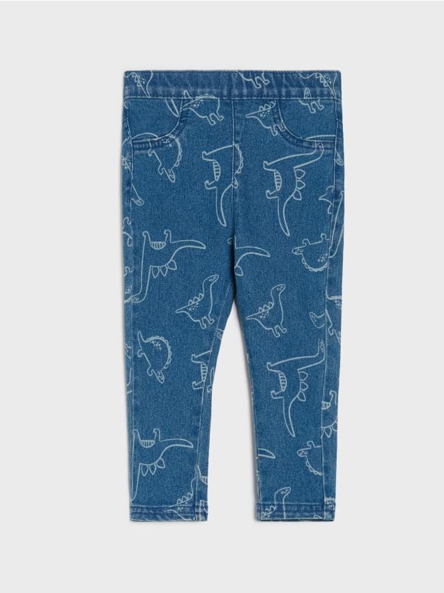 Sinsay - Colanți din denim - gri