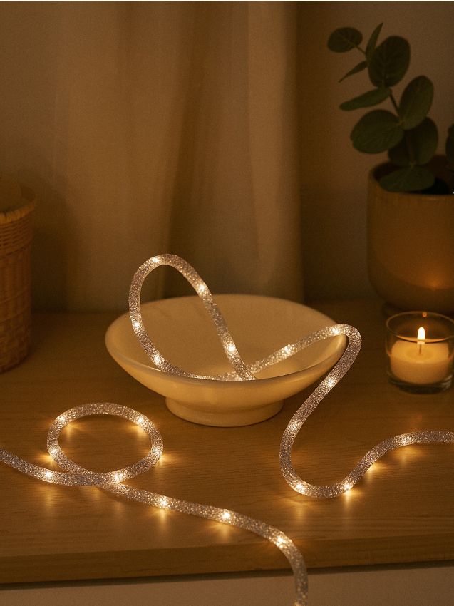 Sinsay - LED girlanda - strieborná