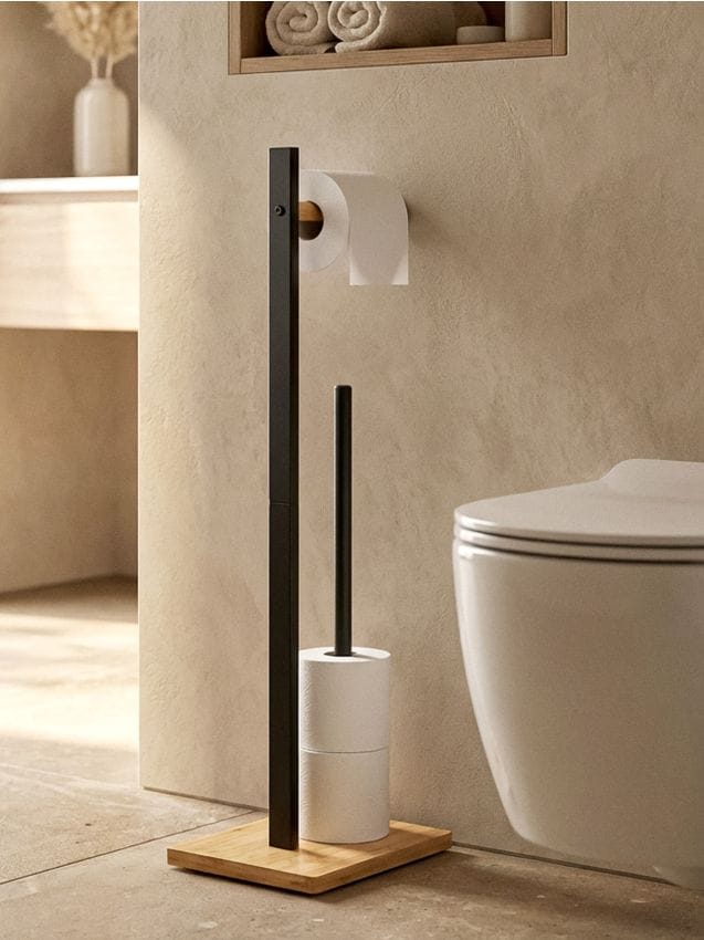 Sinsay - Suport de hârtie igienică - negru