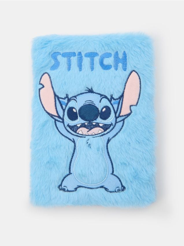 Зошит A5 з пухнастою обкладинкою Stitch - SINSAY