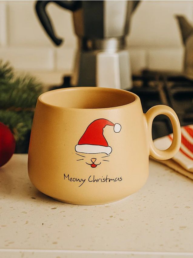 Sinsay - Hrnček so sviatočným motívom - červená