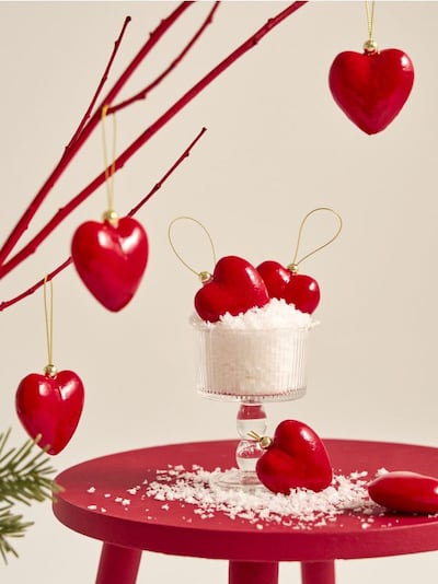 Set od 8 božićnih kuglica