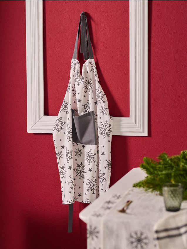 Sinsay - Kuchynská zástera - biela