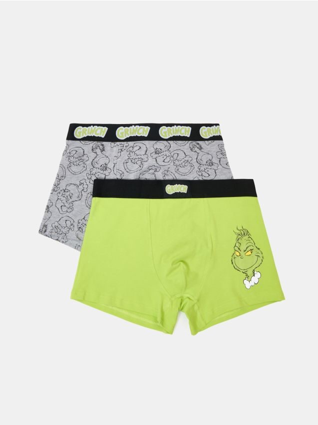 Sinsay - Bokseršorti Grinch 2 pack