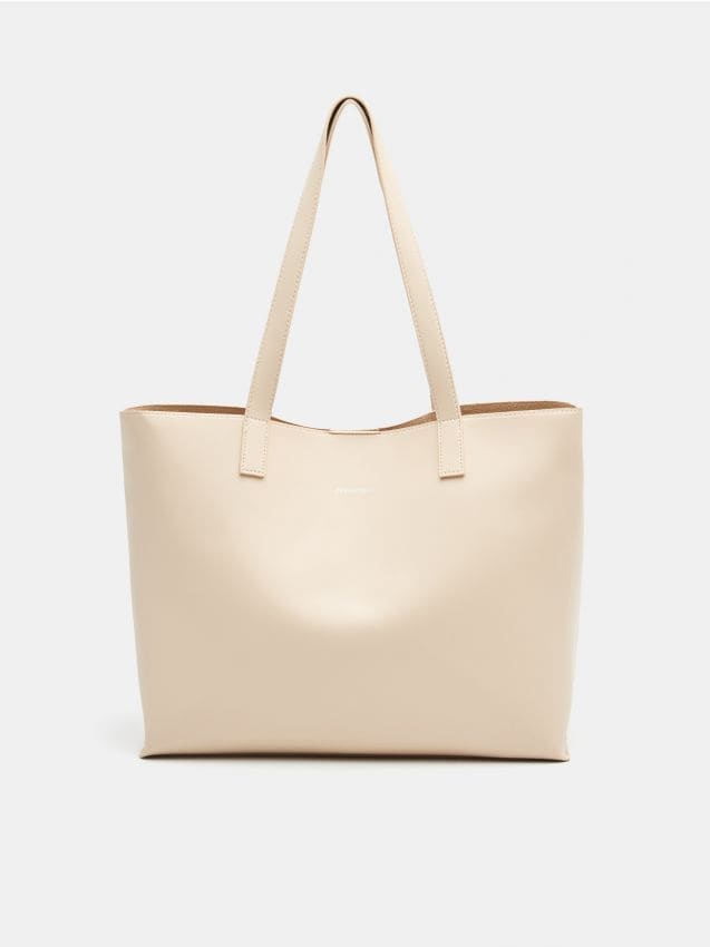 Shopper bag Color black - SINSAY - 0471G-99X