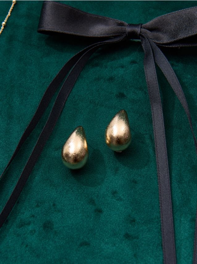 Sinsay - Náušnice - zlatá