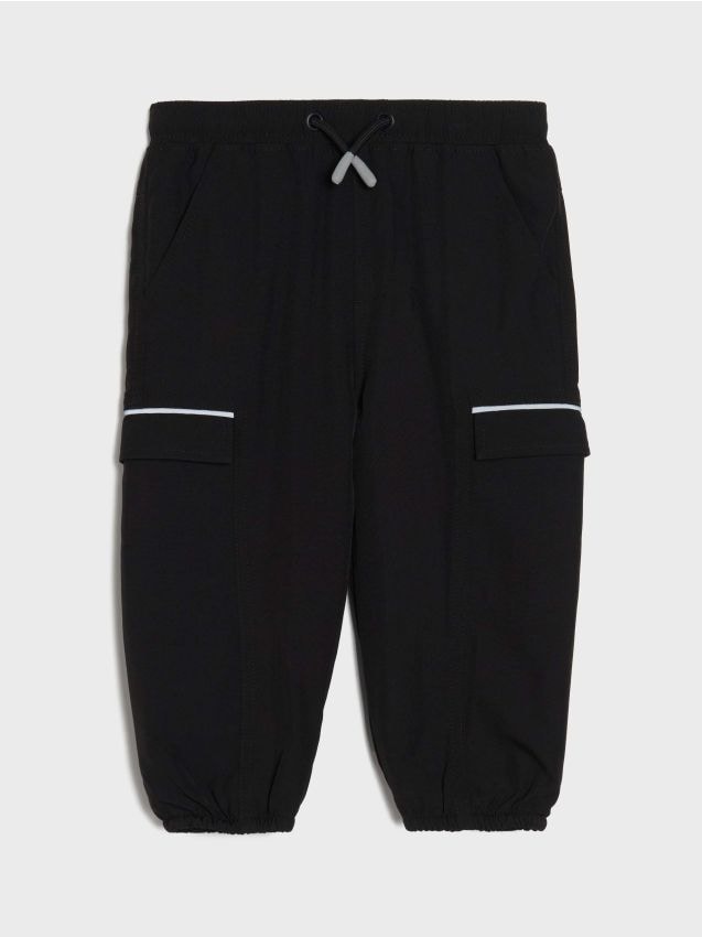 Sinsay - Pantaloni jogger - gri-închis