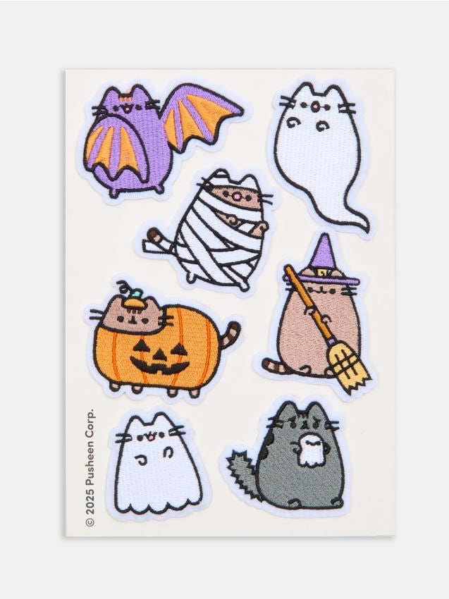 Sinsay - Nažehľovacie záplaty, balenie 7 ks Pusheen the Cat - viacfarebná