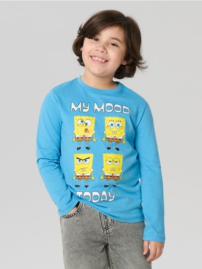 2-osaline pikkade varrukatega särkide komplekt SpongeBob