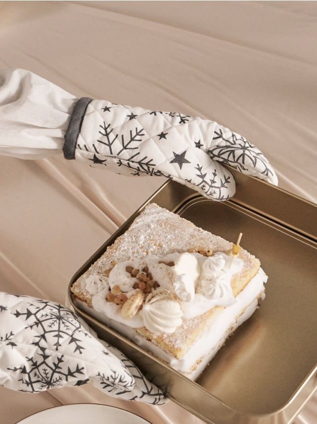 Sinsay - Kuchynské rukavice - biela