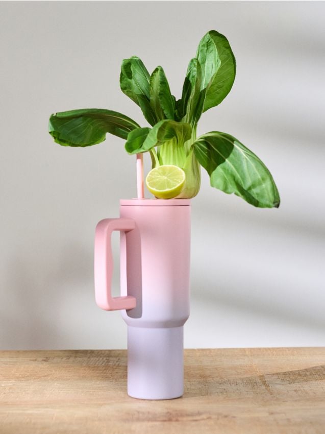 Sinsay - Cană reutilizabilă, cu pai - multicolor