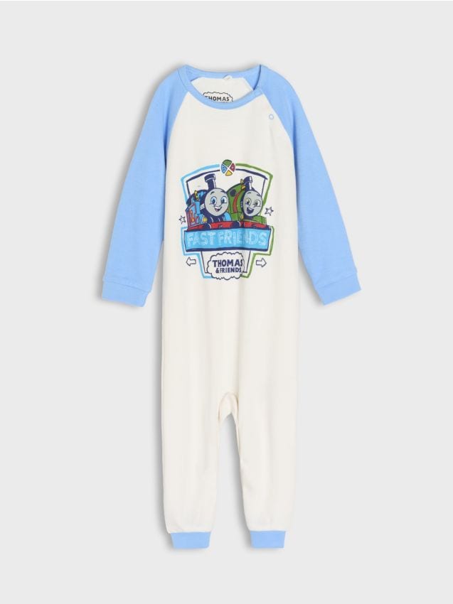 Sinsay - Salopetă Thomas and friends - crem