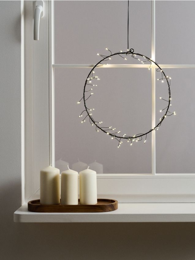 Sinsay - Vianočné LED svetielka - čierna