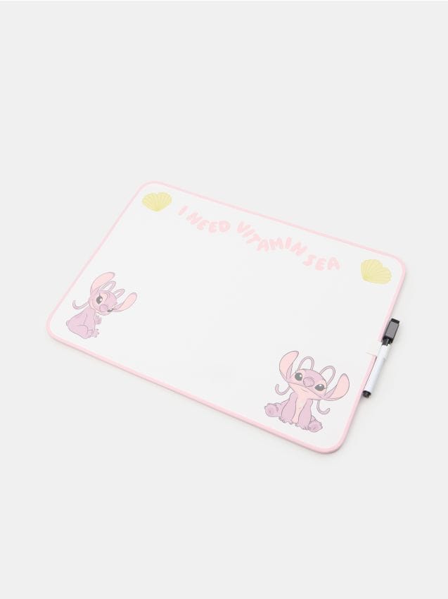 Tafel ar izdzēšamu marķieri Stitch - SINSAY