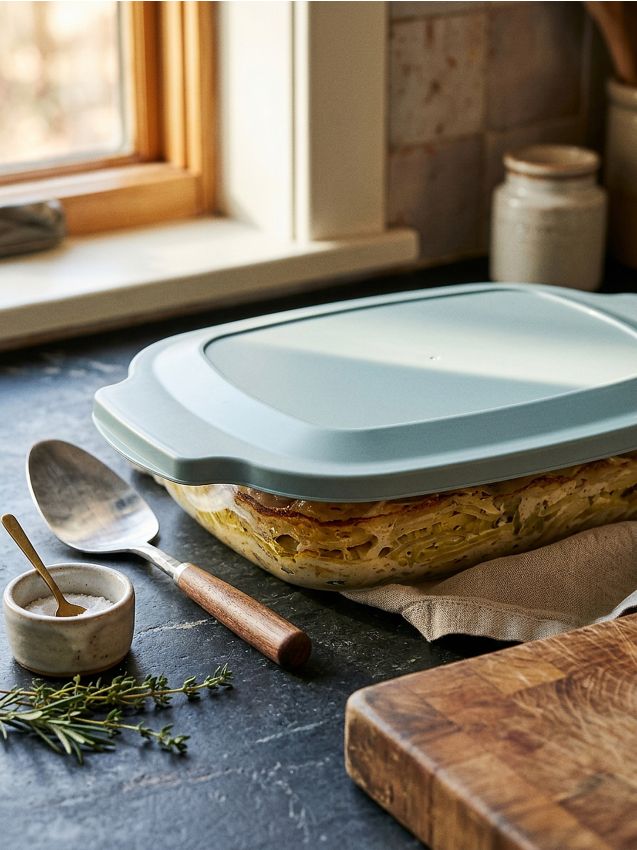 Sinsay - Tavă de copt cu capac - light blue