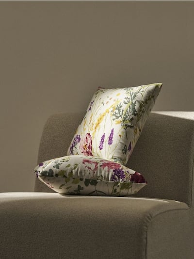 Бавовняні наволочки з квітами набір з 2 шт.