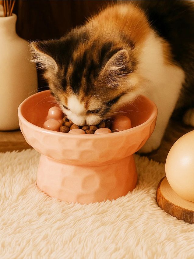 Sinsay - Miska spomaľujúca kŕmenie pre psov a mačky - pastelová ružová