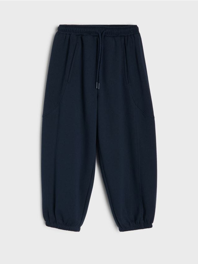 Sinsay - Pantaloni jogger - bleumarin