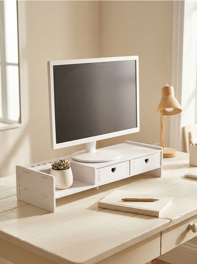 Sinsay - Suport pentru monitor - alb