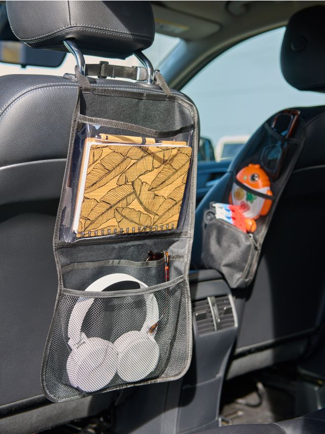 Sinsay - Organizator auto 2 pack - negru