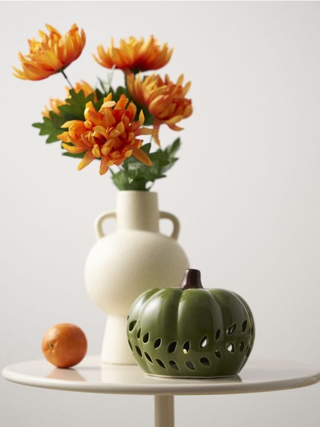 Sinsay - LED lampička v tvare tekvice - zelená