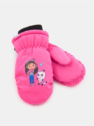 Lyžařské rukavice Gabby's Dollhouse