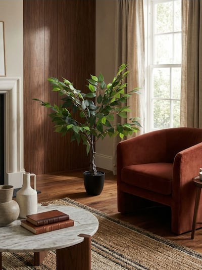 Штучне декоративне деревце в горщику