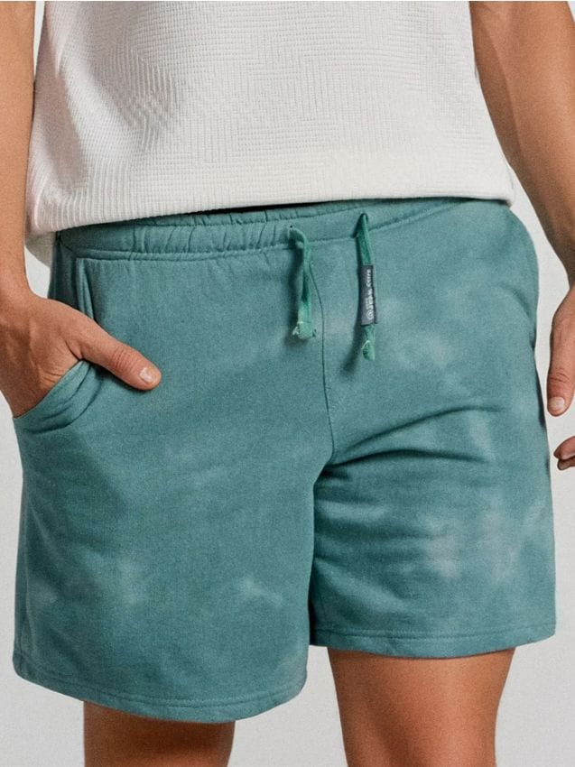 Sinsay - Pantaloni scurți - verde-pal