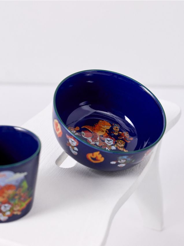 Sinsay - Bol ceramic cu motiv PAW Patrol și dinozauri - multicolor