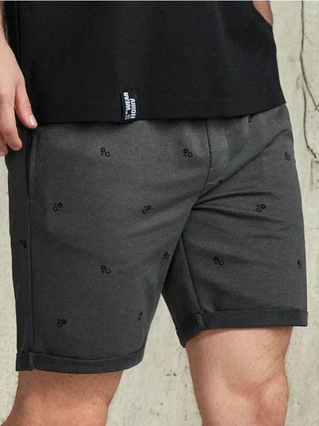 Sinsay - Pantaloni scurți - gri-neutru