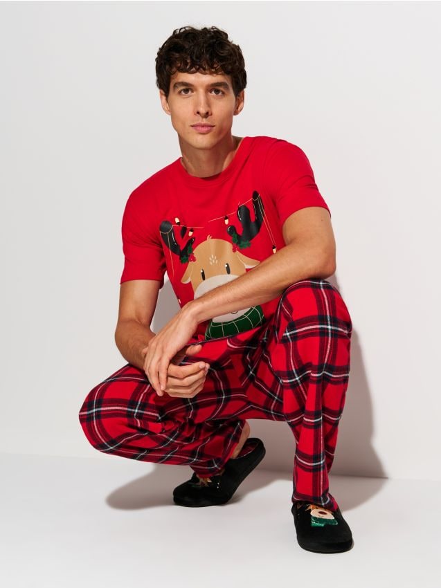 Sinsay - Papuče so sviatočným motívom - viacfarebná