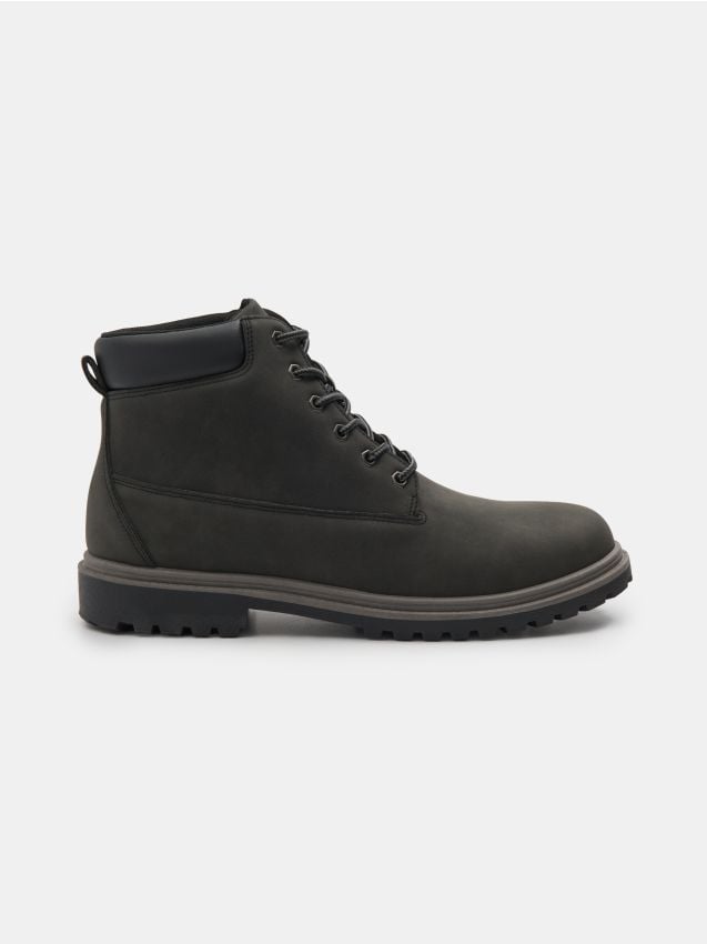 Sinsay - Pantofi Trapper - negru
