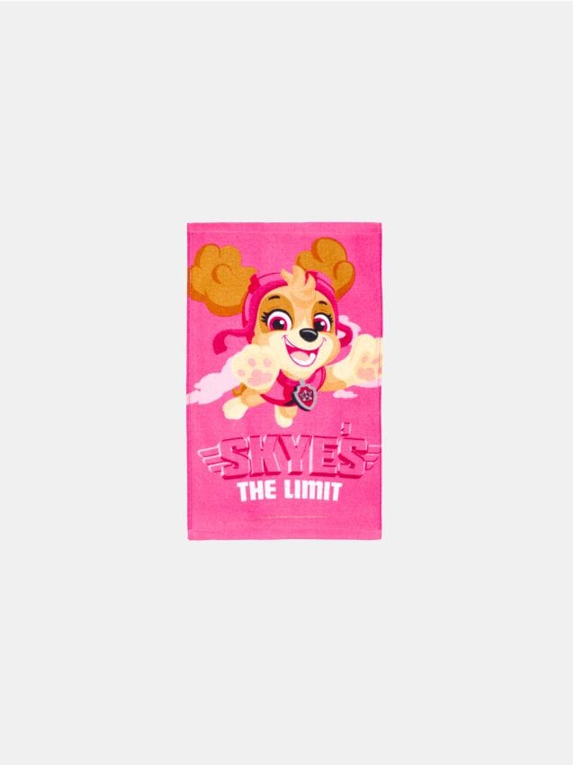 Sinsay - Prosop din bumbac PAW Patrol - roz-aprins