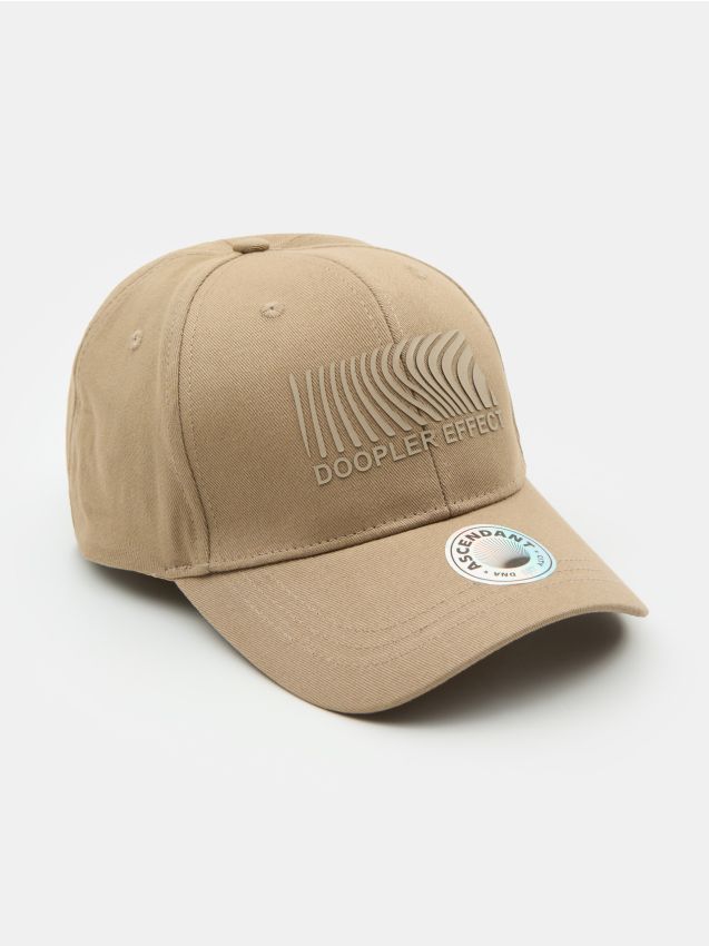 Sinsay - Șapcă de baseball din bumbac - bej