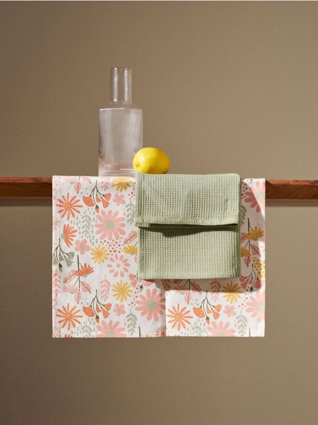 Sinsay - Prosoape de bucătărie, 2 bucăți - crem