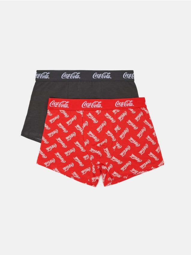 Sinsay - Boxeri din bumbac set de 2 Coca-Cola - multicolor