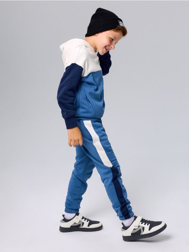 Sinsay - Pantaloni de trening loose jogger - multicolor