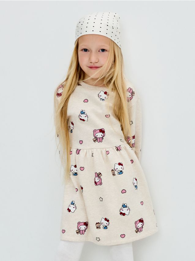 Sinsay - Haljina od trenirke s pamukom Hello Kitty