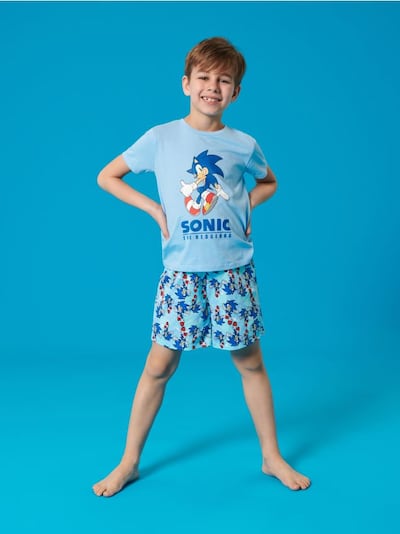 Piżama dwuczęściowa Sonic The Hedgehog