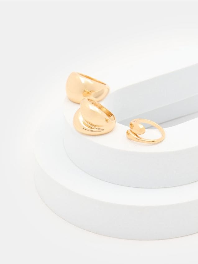 Ringe, 3er-Pack - SINSAY